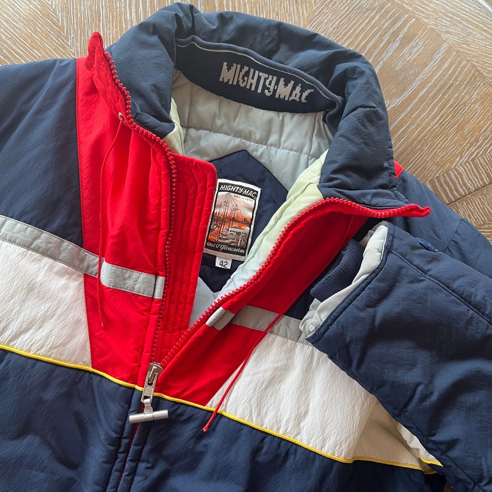 Vintage Mighty Mac Winter Ski Bomber‎ Jacket Men's size Large/XL (42) - Picture 2 of 14